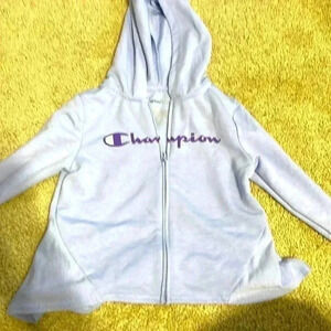 Purple Champion hoodie size 4T